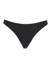Eres Fripon Black Bikini Bottoms With Low Waist In Tech Fabric Stretch Woman In Black