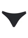 Eres Fripon Black Bikini Bottoms With Low Waist In Tech Fabric Stretch Woman In Black
