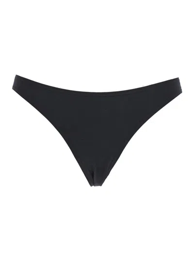 ERES 'FRIPON' BLACK BIKINI BOTTOMS WITH LOW WAIST