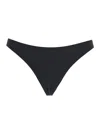 Eres Fripon Black Bikini Bottoms With Low Waist In Tech Fabric Stretch Woman In Black