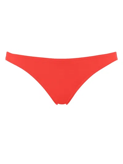 Eres Fripon Low-rise Bikini Briefs In Red
