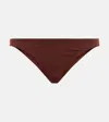 Eres Fripon Mid-rise Bikini Bottoms In Tonka