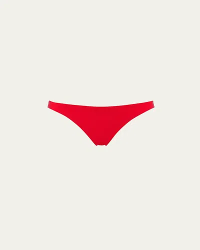 ERES FRIPON SOLID LOW-RISE HIPSTER BIKINI BOTTOMS