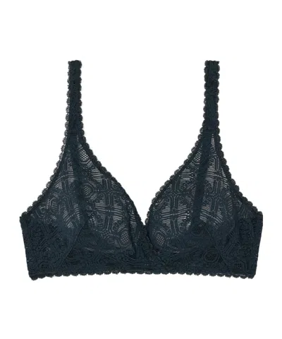 Eres Fuseau Stretch-lace Soft-cup Triangle Bra In Black