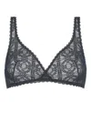 Eres Fuseau Wireless Traingle Bra In Blue