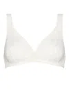 Eres Fuseau Wireless Traingle Bra In White