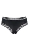 Eres Gabby Graphic Tanga Briefs In Blue