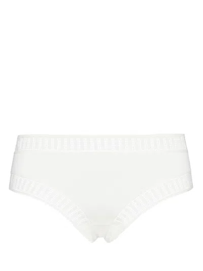 Eres Gabby Graphic Tanga Briefs In White