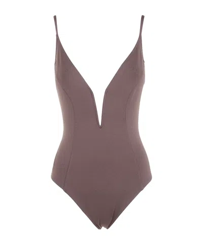 Eres Galbe One-piece Swimsuit In Purple