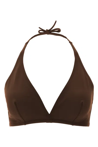 Eres 'gang' Bikini Top In Brown