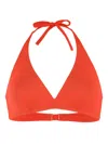 Eres Triangle Bikini Top In Orange