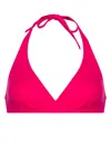 Eres Gang Full-cup Bikini Top In Pink
