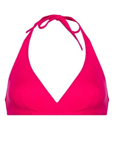Eres Gang Full-cup Bikini Top In Pink