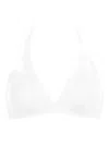 Eres Gang Triangle Bikini Top In White