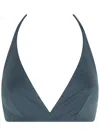 Eres Gang Triangle Bra In Blue