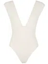 Eres Deep-v Glamorous Swimsuit In White