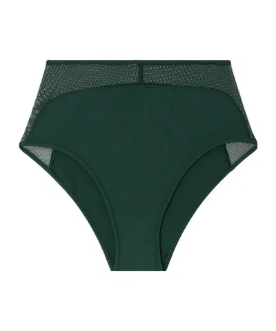 Eres Gloire High-waisted Bikini Briefs In Green
