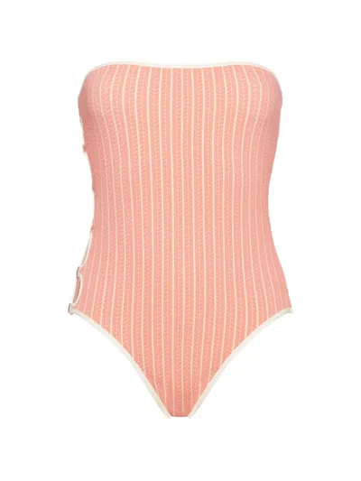 Eres Golden One-piece Swimsuit In Pink