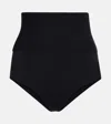 Eres Gredin High-rise Bikini Bottoms In Black