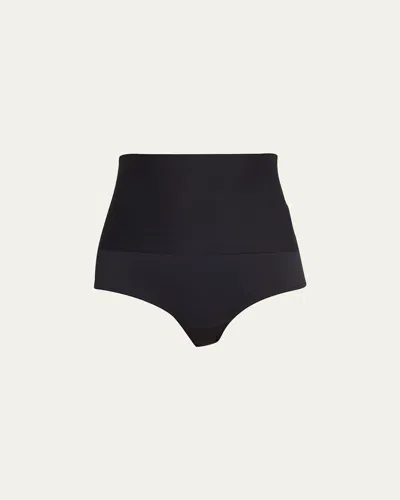 Eres Gredin High-waist Adjustable Bikini Bottom In Black