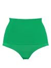 Eres Gredin High-waisted Bikini Briefs In Green