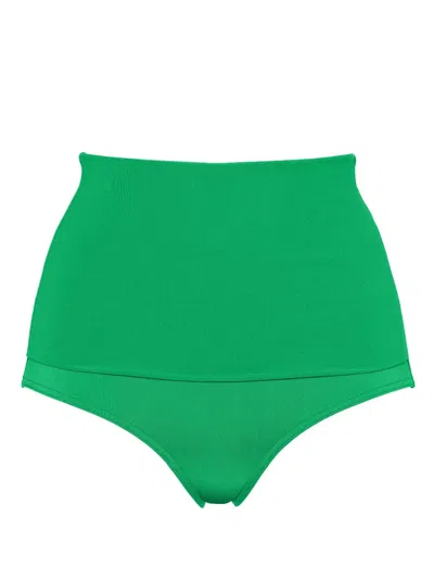 Eres Gredin High-waisted Bikini Briefs In Green