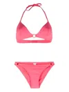 Eres Halterneck Bikini Set In Pink