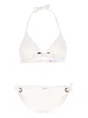 Eres Halterneck Bikini Set In White