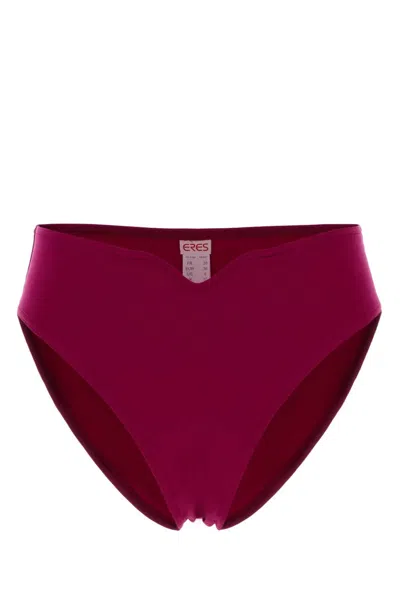 Eres Haute Bikini Bottom In Burgundy