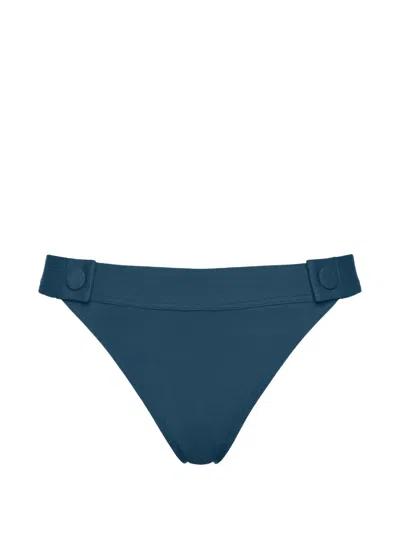 Eres Heritage Button-detail Bikini Briefs In Blue