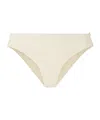 Eres High Cut Bikini Bottoms In White