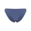 Eres High-cut Blue Bikini Bottom With Low Waist Design In Blue