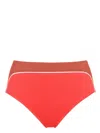 Eres High-rise Bikini Briefs In Red