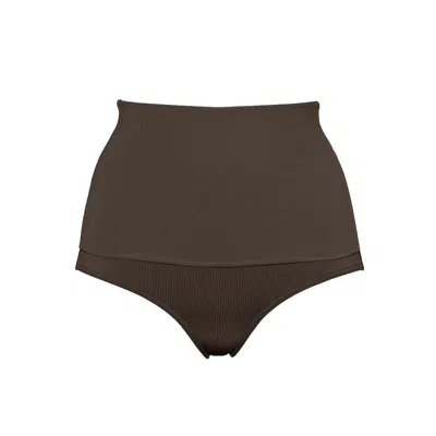 Eres Conquete High-waisted Bikini Briefs In Volcan