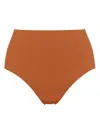 Eres High-waisted Bikini Bottoms In 褐色