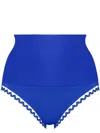 Eres Hit High-waisted Bikini Bottoms In Blue