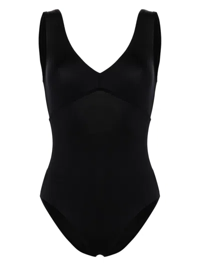 ERES HOLD UP V-NECK SWIMSUIT