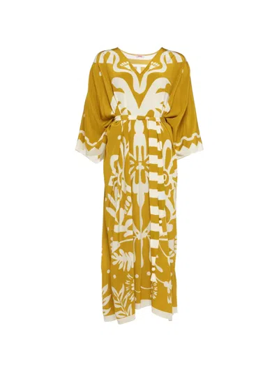 ERES HOLI KAFTAN DRESS