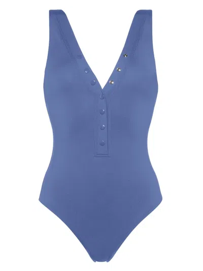 Eres Icône Swimsuit In 蓝色