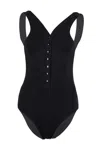 Eres Icone Tank One Piece Noir In Black