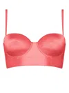 Eres Idylle Bustier Bra In Pink