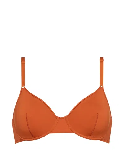 Eres Ilona Soyeuse Bra In Orange