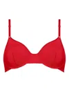 Eres Ilona Soyeuse Full-cup Bra In Red