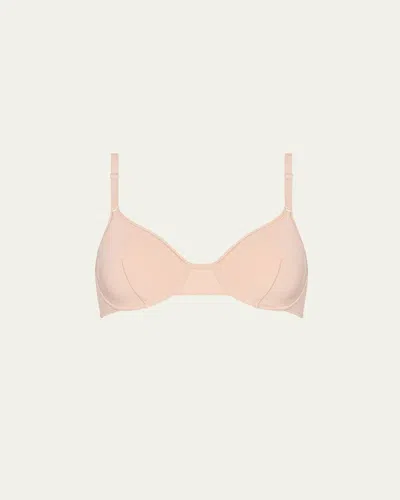 Eres Ilona Soyeuse Recycled Jersey Underwire Bra In Neutral