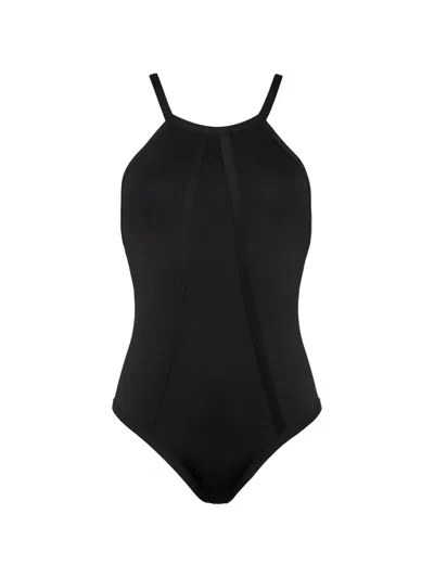 Eres Inès Panelled One-piece Swimsuit In Black