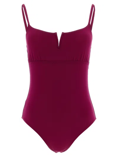 Eres Intense V-neck Swimsuit In Purple