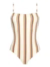 Eres Iode Tank One-piece Swimsuit In White