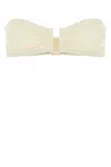 Eres Top Bikini Show In Nylon Stretch Avorio Donna In White