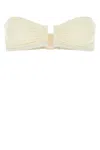 Eres Top Bikini Show In Nylon Stretch Avorio Donna In Neutral