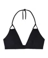 Eres Java Remix Lace-up Backless Bikini Top In Black